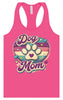 Retro Dog Mom Women's Racerback Tank