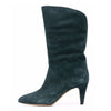 Western Boots With Pointed Toe And Tapered Heel