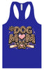 Leopard Print Dog Mom Women's Racerback Tank