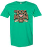 Leopard Print Dog Mom Adult Gildan Soft Shirt