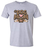 Leopard Print Dog Mom Adult Gildan Soft Shirt