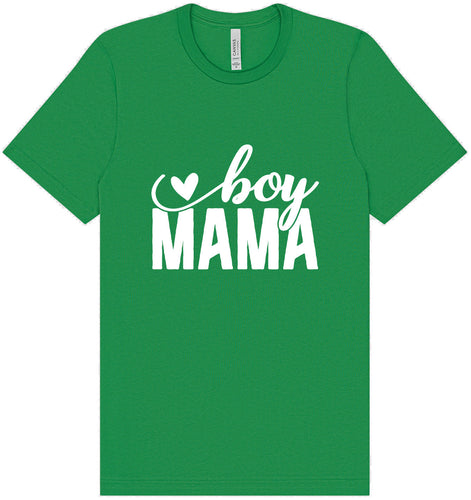 Boy Mama Adult Bella Canvas Shirt