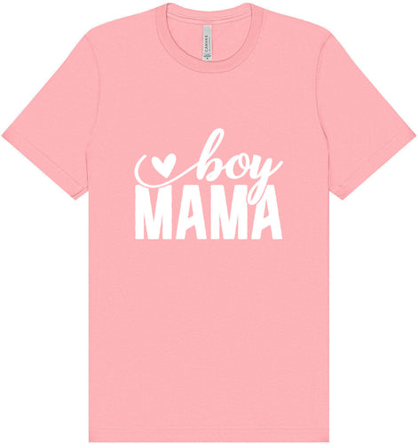 Boy Mama Adult Bella Canvas Shirt