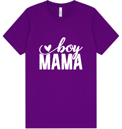 Boy Mama Adult Bella Canvas Shirt