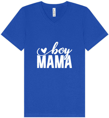 Boy Mama Unisex V-Neck Shirt