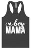 Boy Mama Women's Racerback Tank