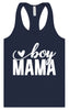 Boy Mama Women's Racerback Tank