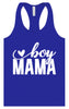Boy Mama Women's Racerback Tank