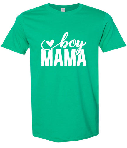 Boy Mama Adult Gildan Soft Shirt