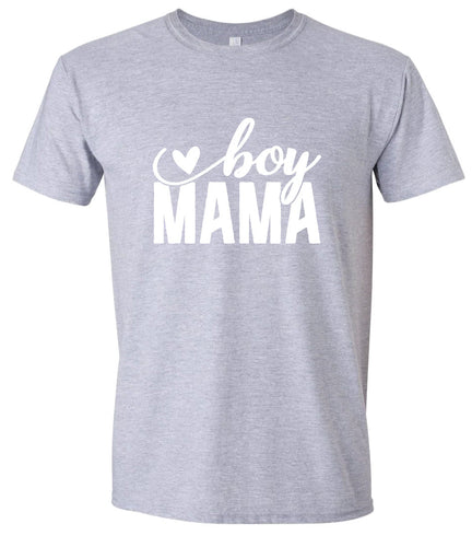 Boy Mama Adult Gildan Soft Shirt