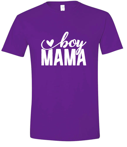 Boy Mama Adult Gildan Soft Shirt