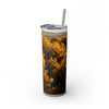 Skinny Tumbler with Straw – 20 oz Stainless Steel Cup
