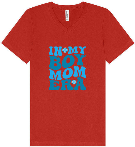 Boy Mom Era Unisex V-Neck Shirt