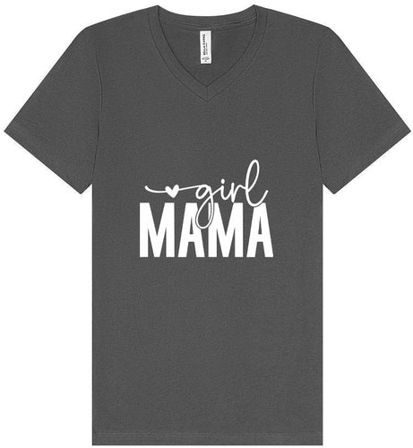 Girl Mama Unisex V-Neck Shirt