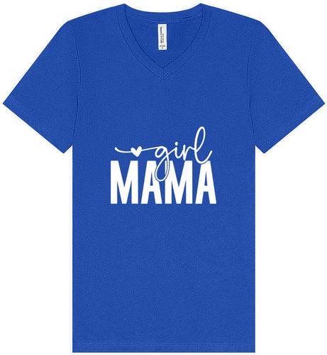 Girl Mama Unisex V-Neck Shirt