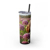 Skinny Tumbler with Straw – 20 oz Stainless Steel Cup