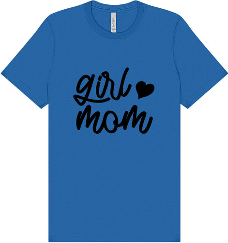 Girl Mom Adult Bella Canvas Shirt