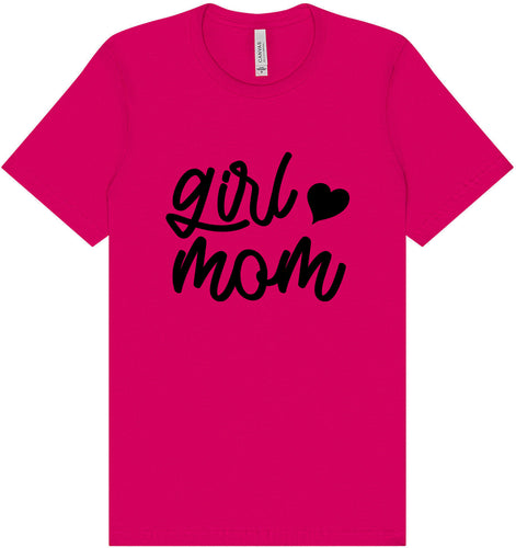 Girl Mom Adult Bella Canvas Shirt