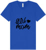 Girl Mom Unisex V-Neck Shirt
