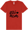 Girl Mom Unisex V-Neck Shirt