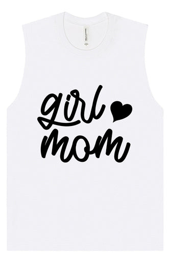 Girl Mom Muscle Tank