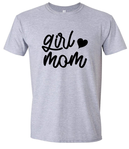 Girl Mom Adult Gildan Soft Shirt
