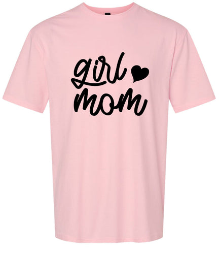 Girl Mom Adult Gildan Soft Shirt