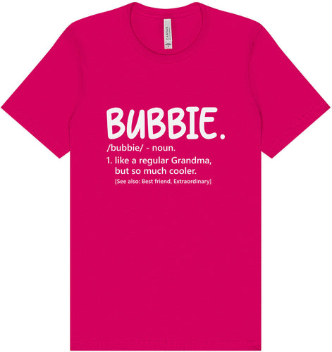 Bubbie Adult Bella Canvas Shirt