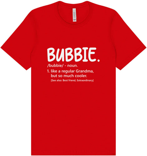 Bubbie Adult Bella Canvas Shirt