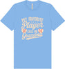 My Favorite Baseball Player Calls Me Grandma Adult Bella Canvas Shirt