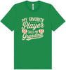 My Favorite Baseball Player Calls Me Grandma Adult Bella Canvas Shirt