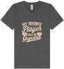 My Favorite Baseball Player Calls Me Grandma Unisex V-Neck Shirt