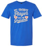 My Favorite Baseball Player Calls Me Grandma Adult Gildan Soft Shirt