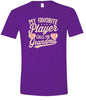 My Favorite Baseball Player Calls Me Grandma Adult Gildan Soft Shirt