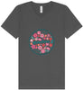 Flowers for Grandma Unisex V-Neck Shirt