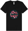 Flowers for Grandma Unisex V-Neck Shirt