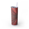 Skinny Tumbler with Straw – 20 oz Stainless Steel Cup