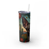 Skinny Tumbler with Straw – 20 oz Stainless Steel Cup
