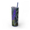 Skinny Tumbler with Straw – 20 oz Stainless Steel Cup
