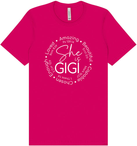 Biblical Gigi Adult Bella Canvas Shirt