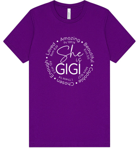 Biblical Gigi Adult Bella Canvas Shirt