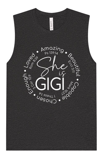 Biblical Gigi Muscle Tank