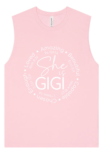 Biblical Gigi Muscle Tank