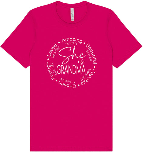 Biblical Grandma Adult Bella Canvas Shirt