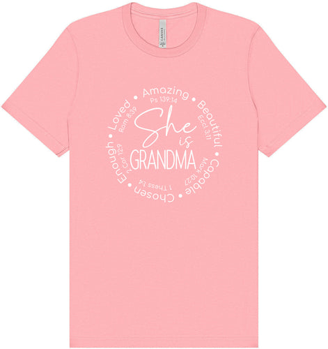 Biblical Grandma Adult Bella Canvas Shirt