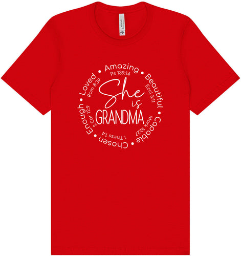 Biblical Grandma Adult Bella Canvas Shirt