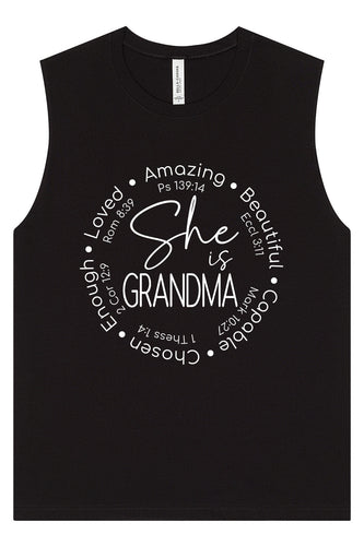 Biblical Grandma Muscle Tank