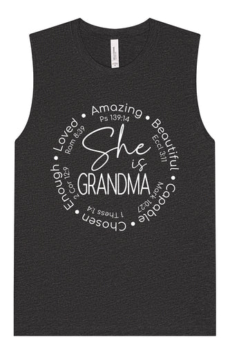 Biblical Grandma Muscle Tank