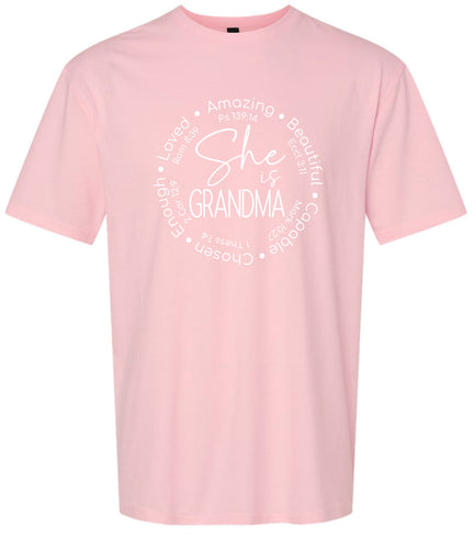 Biblical Grandma Adult Gildan Soft Shirt