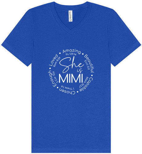 Biblical Mimi Unisex V-Neck Shirt